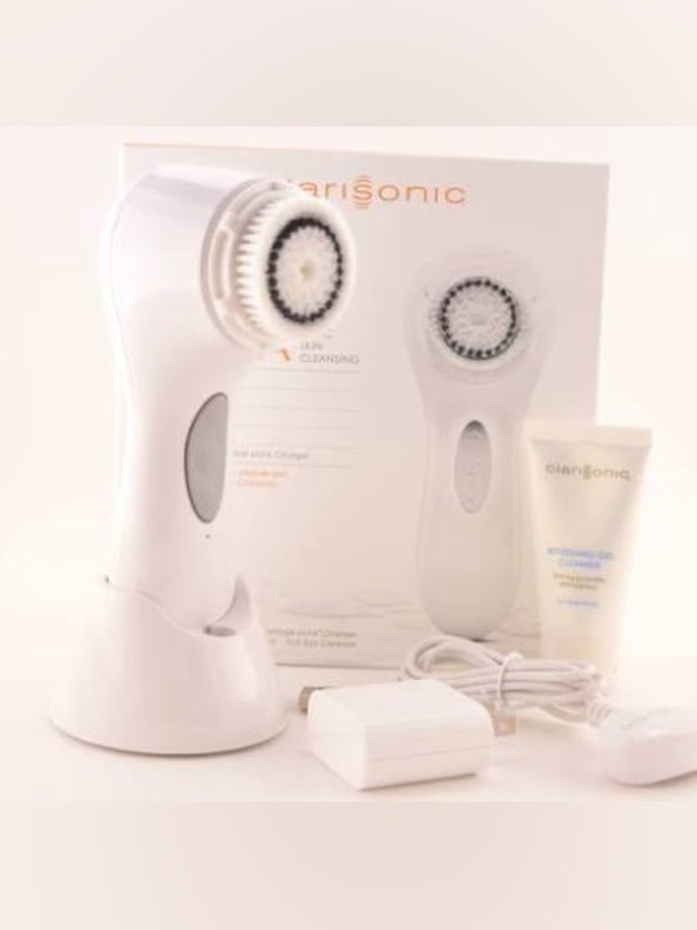 Clarisonic Aria with two new crushes